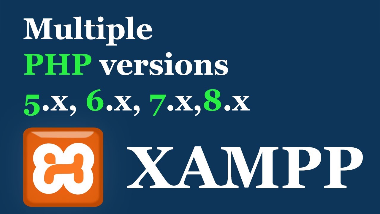 Как установить несколько версий PHP в XAMPP