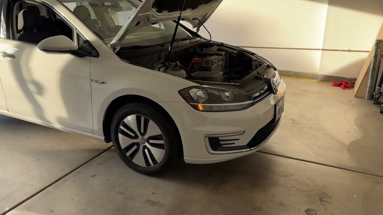 How to get rid of AC smell on a 2019 VW e-golf or golf