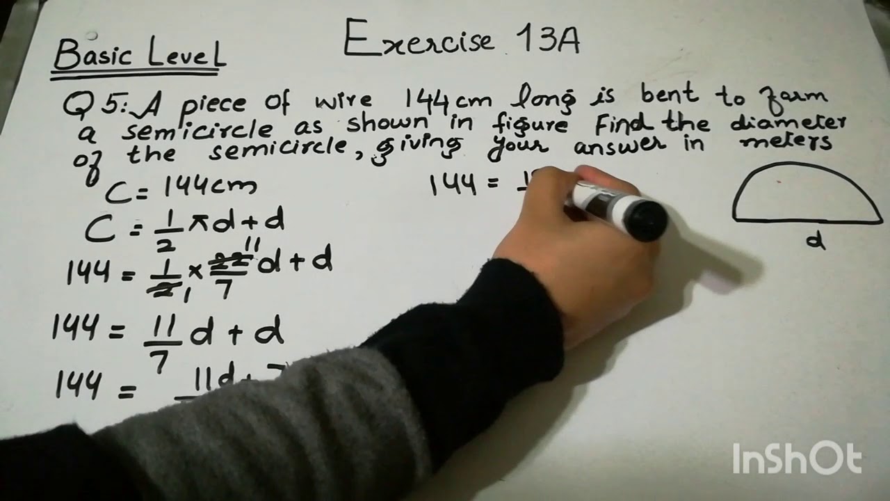 Chapter#13 - Exercise 13A - Question#5 in Hindi/Urdu-Oxford New Syllabus Mathematics(D1)