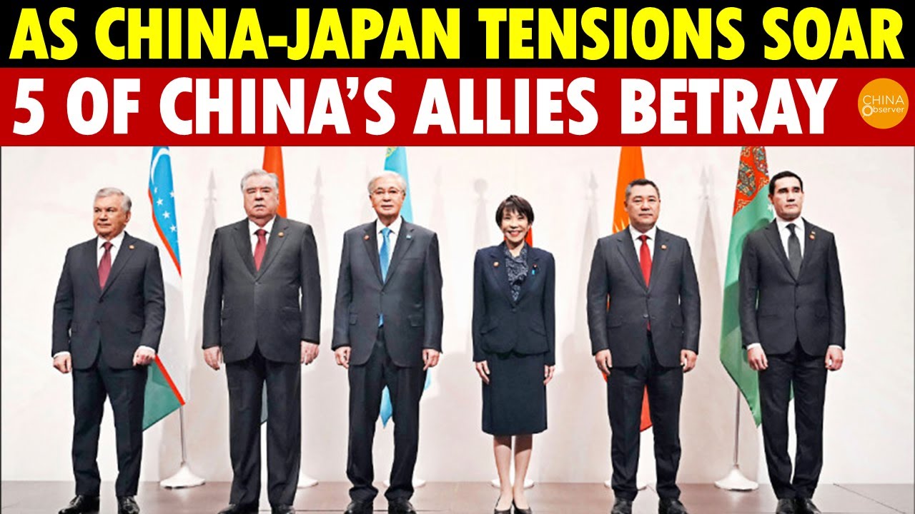 As China-Japan Tensions Soar, China&rsquo;s 5 Allies Switch Sides, Supporting Japan, Infuriating the CCP