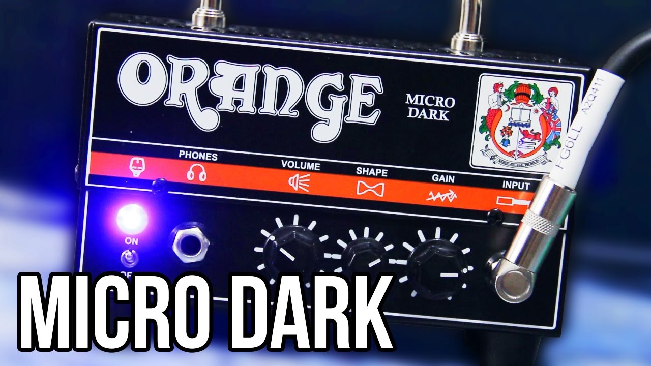 Orange Micro Dark - Metal | Pete Cottrell