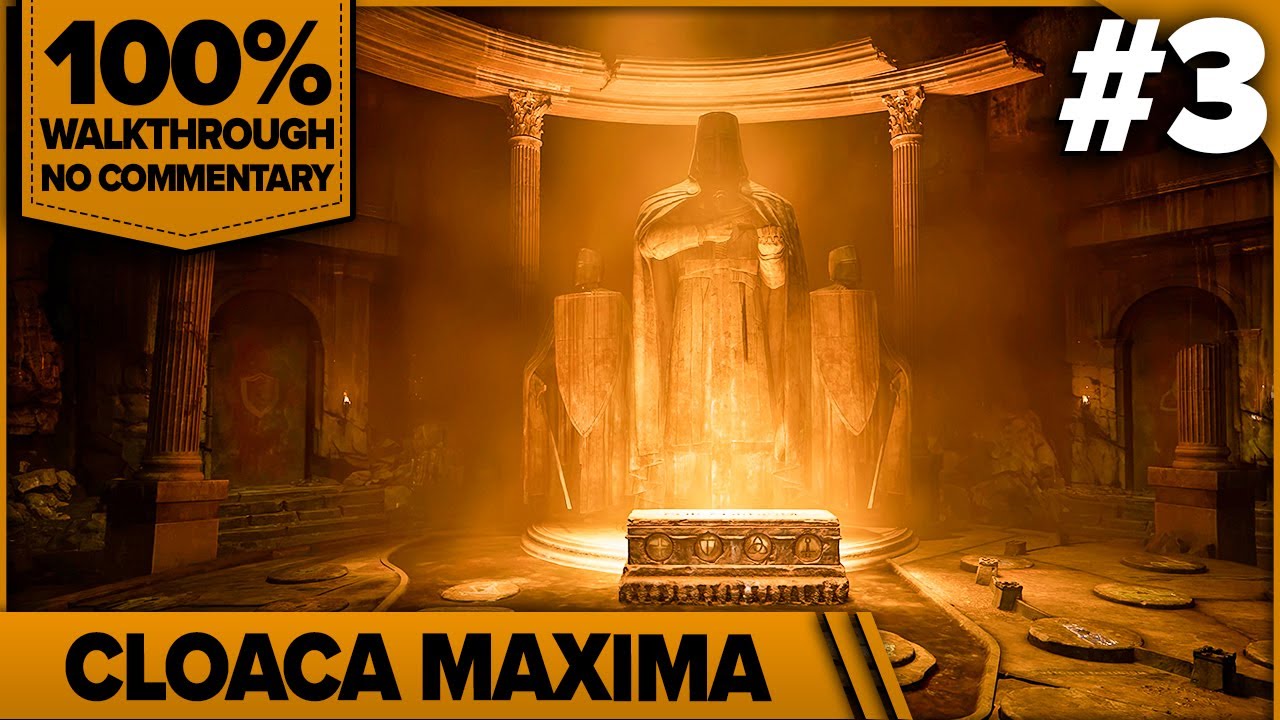 Indiana Jones TGC: The Order of Giants 100% Cinematic Walkthrough (Very Hard) 03 CLOACA MAXIMA