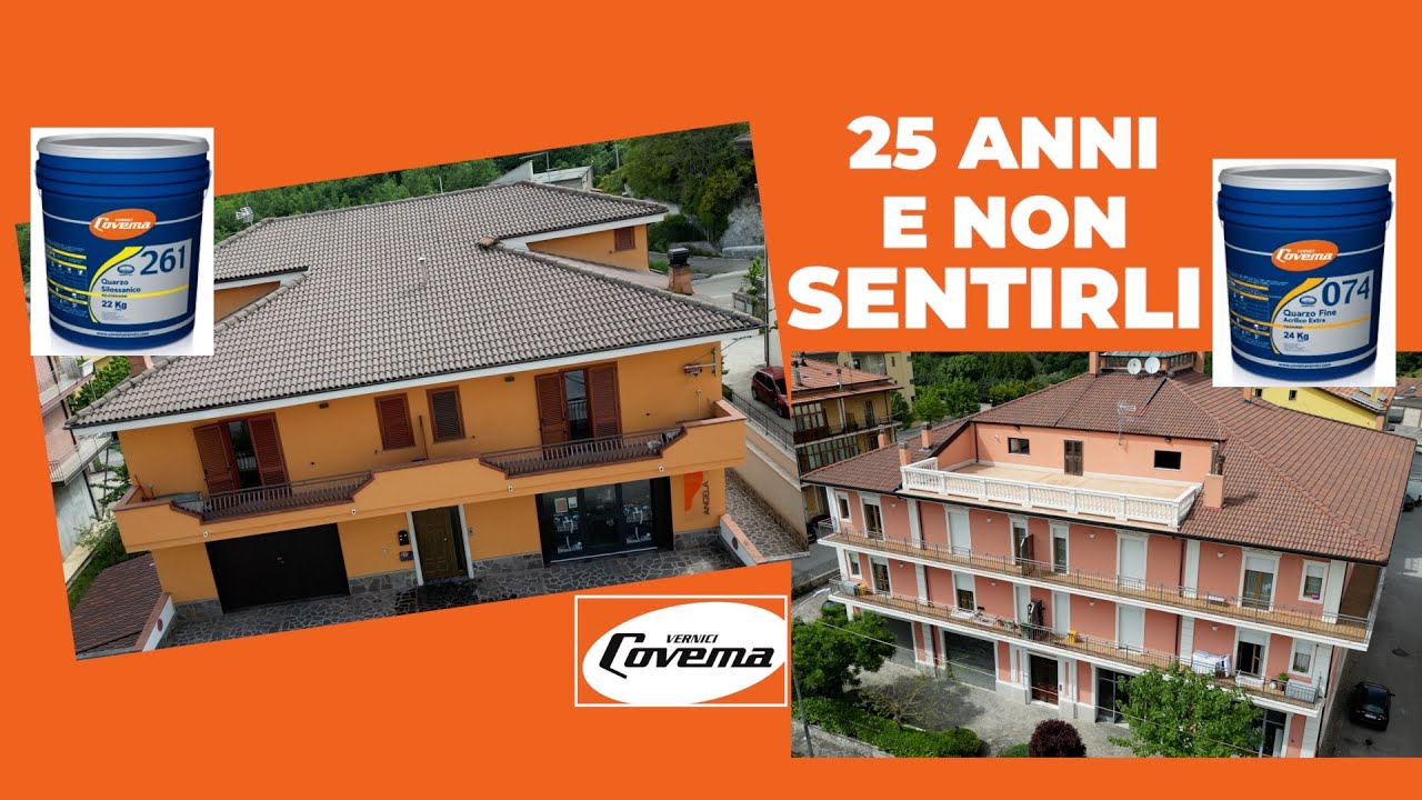 25 ANNI E NON SENTIRLI  - 261 E 074 DUE PRODOTTI DELLA COVEMA VERNICI