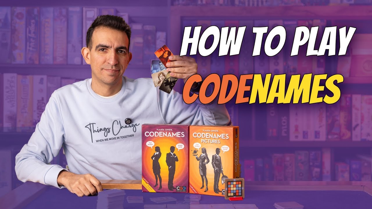 Codenames How to Play | آموزش بازی کدنیمز