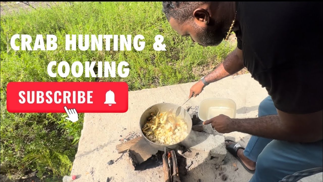 Catch & Cook ( Callalou) | Crab Hunting In St Lucia