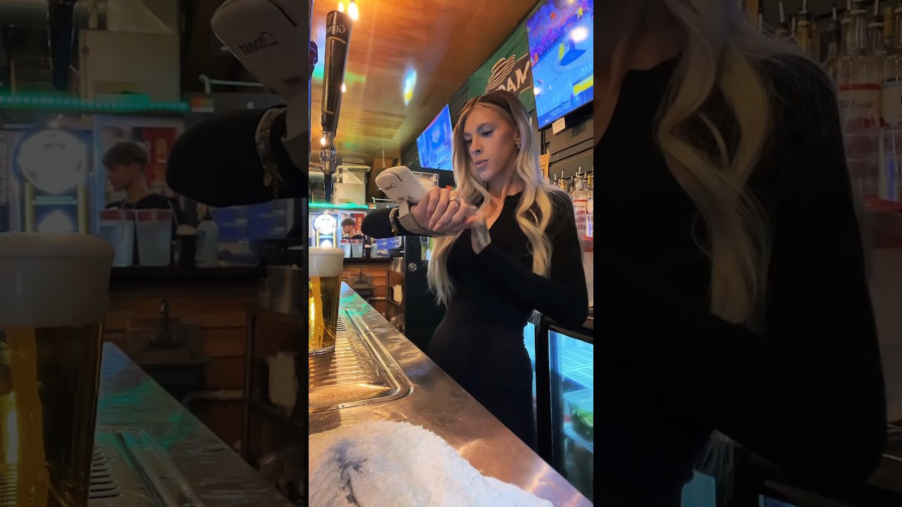 Поработай со мной в баре🥂🥹 #BartenderVlog | Трезвый бармен