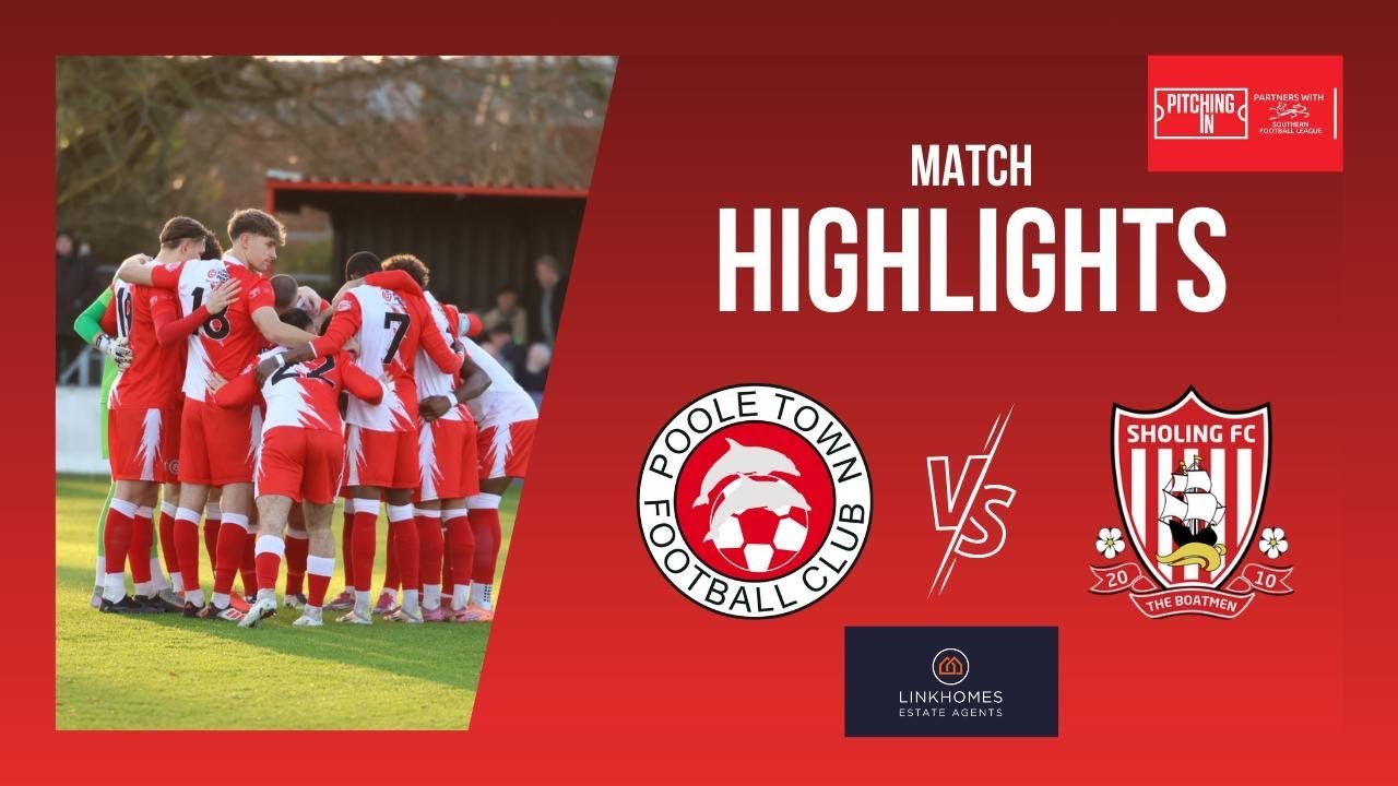 Poole Town vs Sholing | December 2025 | Southern League Premier South