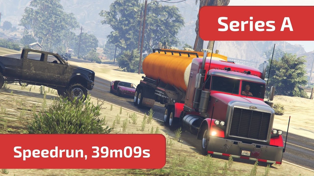 GTA Online - Series A (Speedrun, 39m09s / 26m05s) World Record