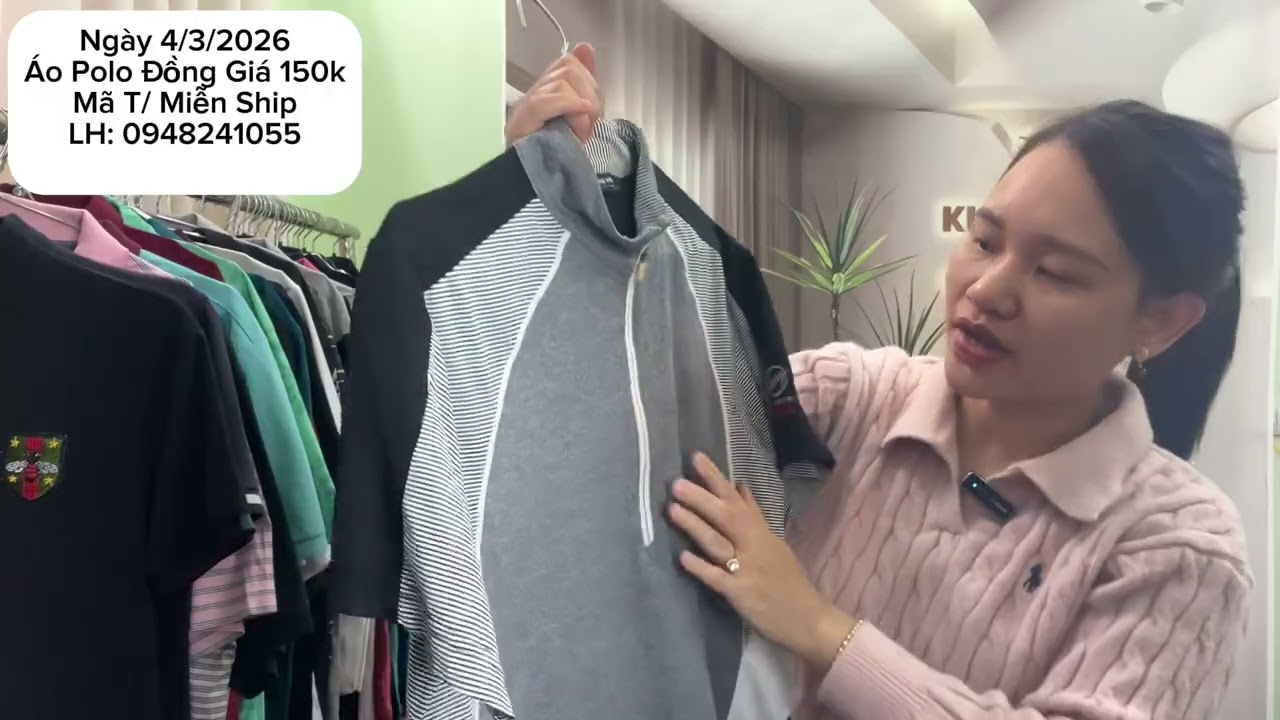 [4/3] ÁO POLO HÀN NHẬT /ĐỒNG GIÁ 150 k MIỄN SHIP/ L H 0948241055