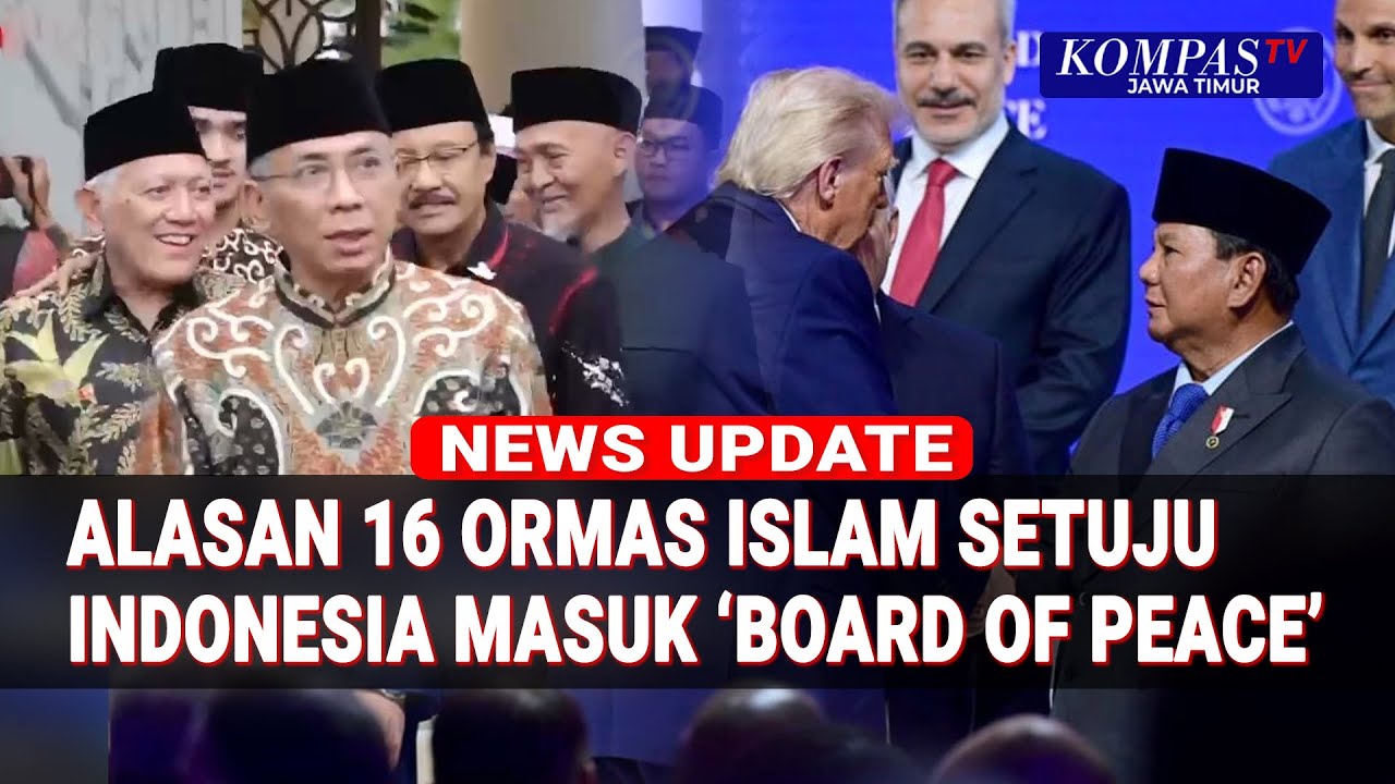Alasan 16 Ormas Islam Setujui Indonesia Masuk Board of Peace Bentukkan Trump