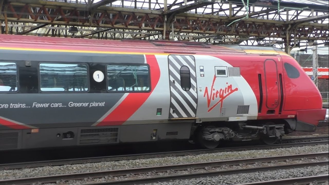 (HD) Trains at Crewe 10/03/18