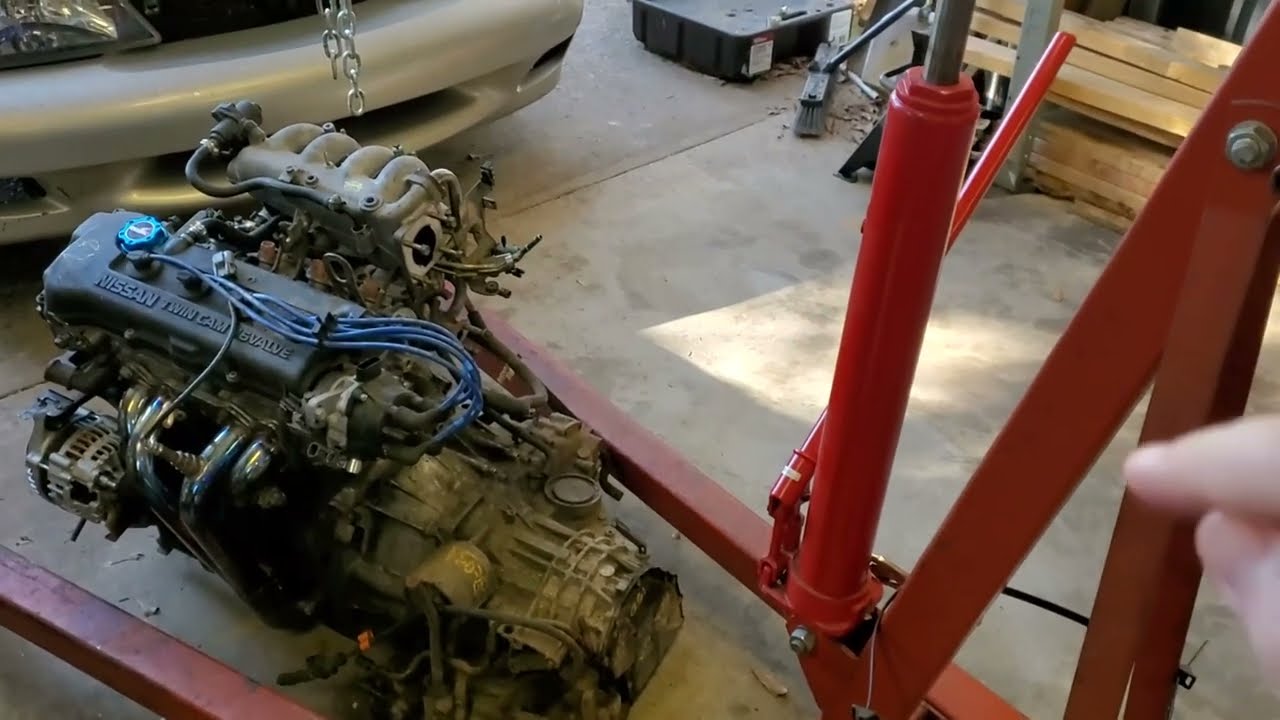 1999 Nissan Sentra 1.6 Transmission Removal