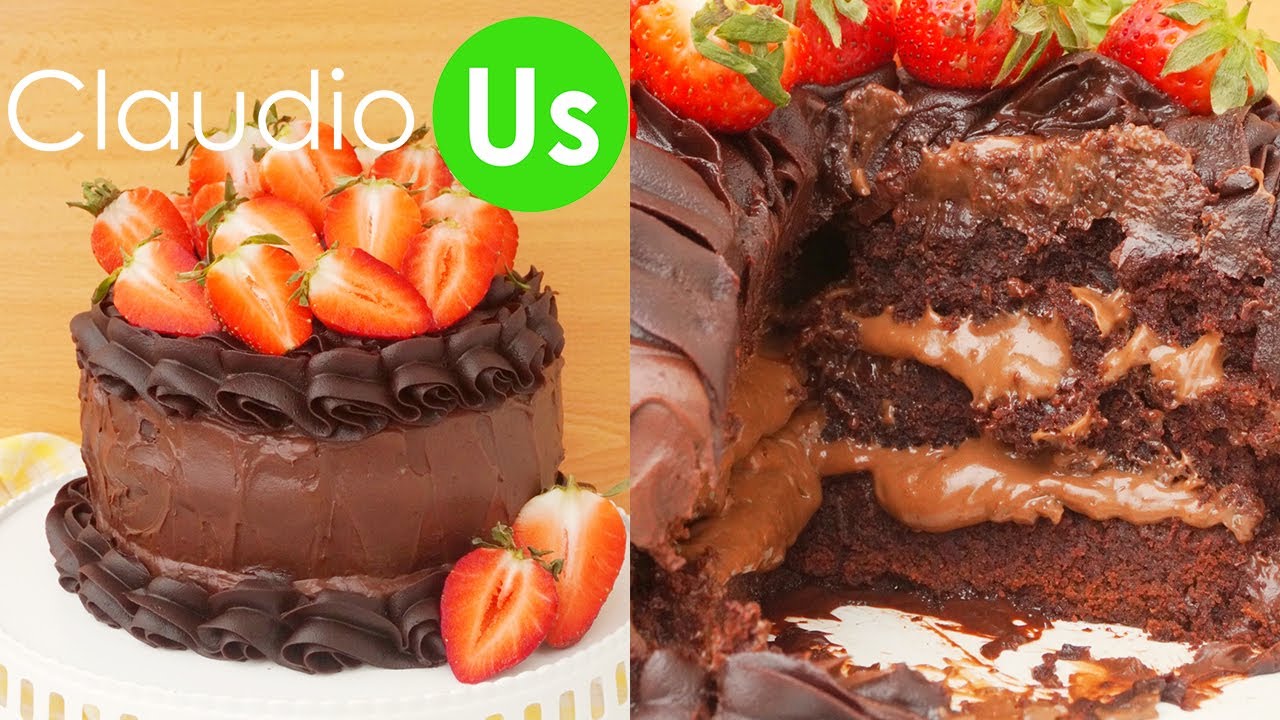 Pastel de CHOCOLATE EN LICUADORA - MUY FÁCIL - Claudio Us