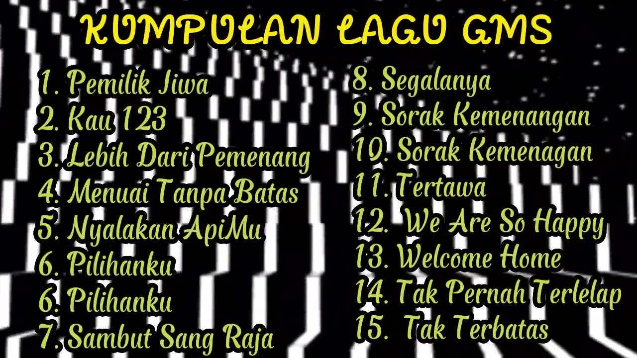 Kumpulan Lagu sukacita GMS @Lagu Terbaik @GMSJakartaJawaBaratBanten
