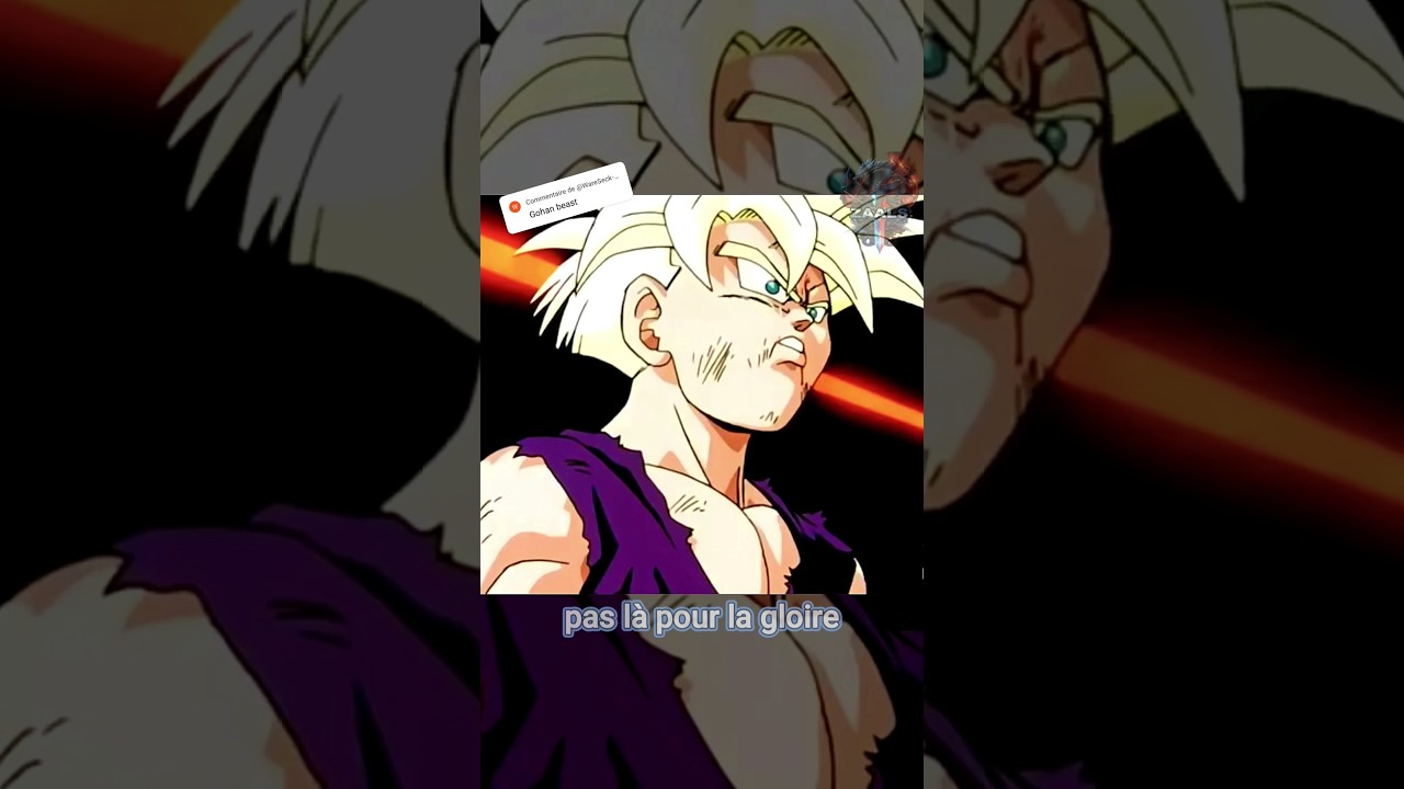 #gohan de #dragonball #dbz Prochain son sera sur Shid&ocirc; de blue lock #oppening #song #anime