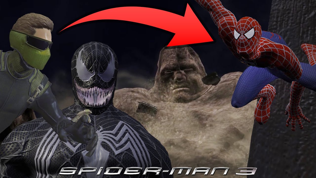 Spider-Man 3 | New Goblin vs Venom/Spider-Man vs Sandman (Mod)