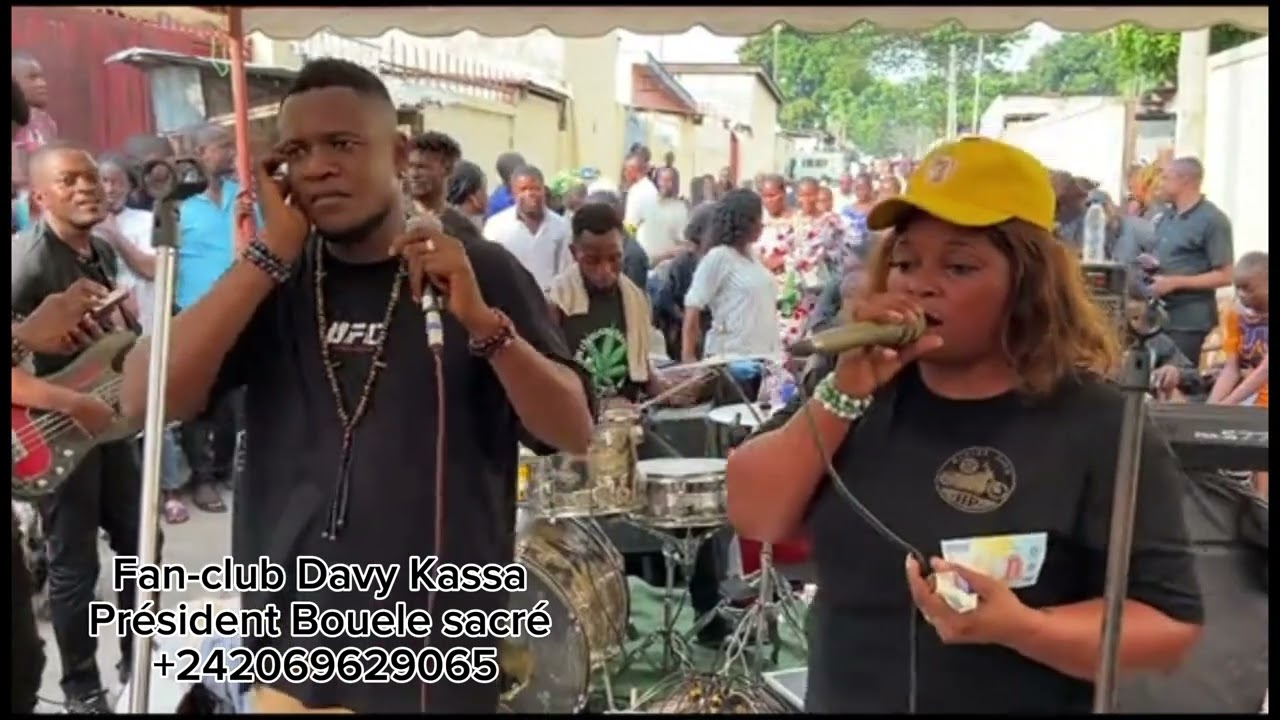 Davy Kassa le Duc de Makoua et kingoli Universel Président Bouele sacré Congo Brazzaville