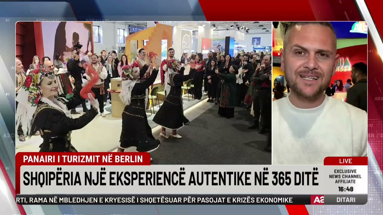 Nga Lahuta, Xhubleta, këngë e valle - Shqipëria në Panairin e Turizmit në Berlin