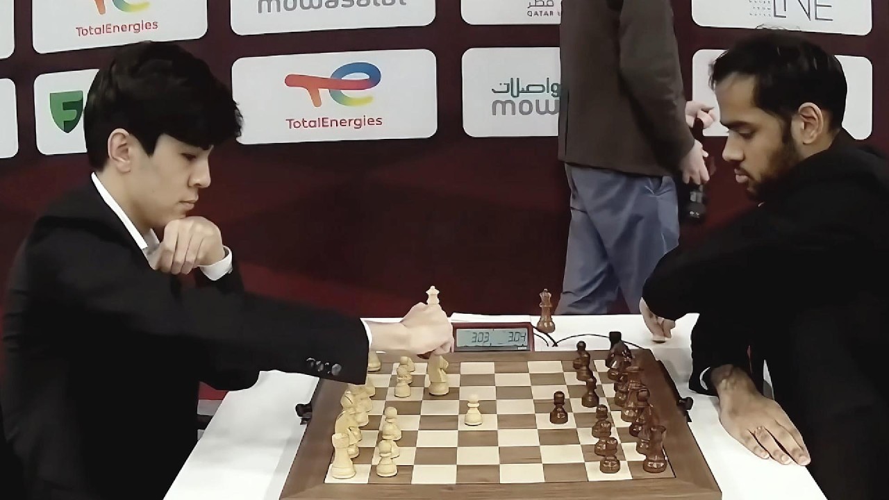 Javokhir Sindarov vs. Erigaisi / FIDE World Blitz 2025 / Round 17  