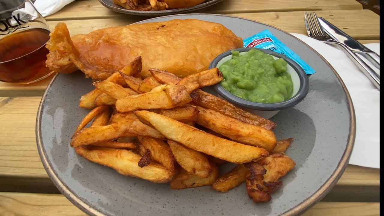 FISH and CHIPS at The Rock, Whitwick. LEICESTER