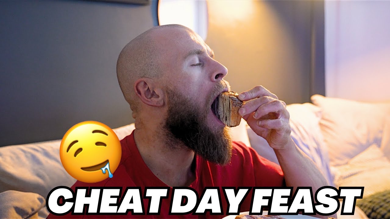 EPIC POST SHOW CHEAT DAY BINGE | FULL DAY OF EATING
