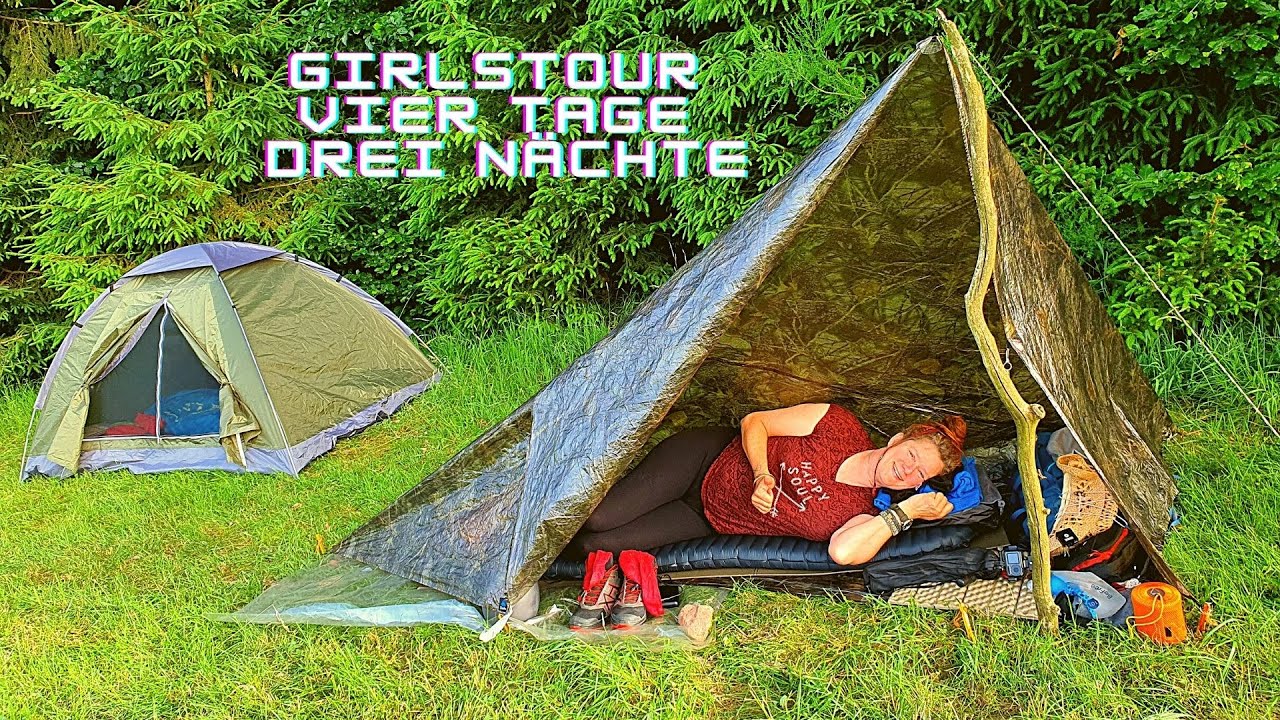 Spessartbogen III/III #overnighter 🏕 #bushcraftanfängerin 🌳🌲🌳 #37°C 🥵