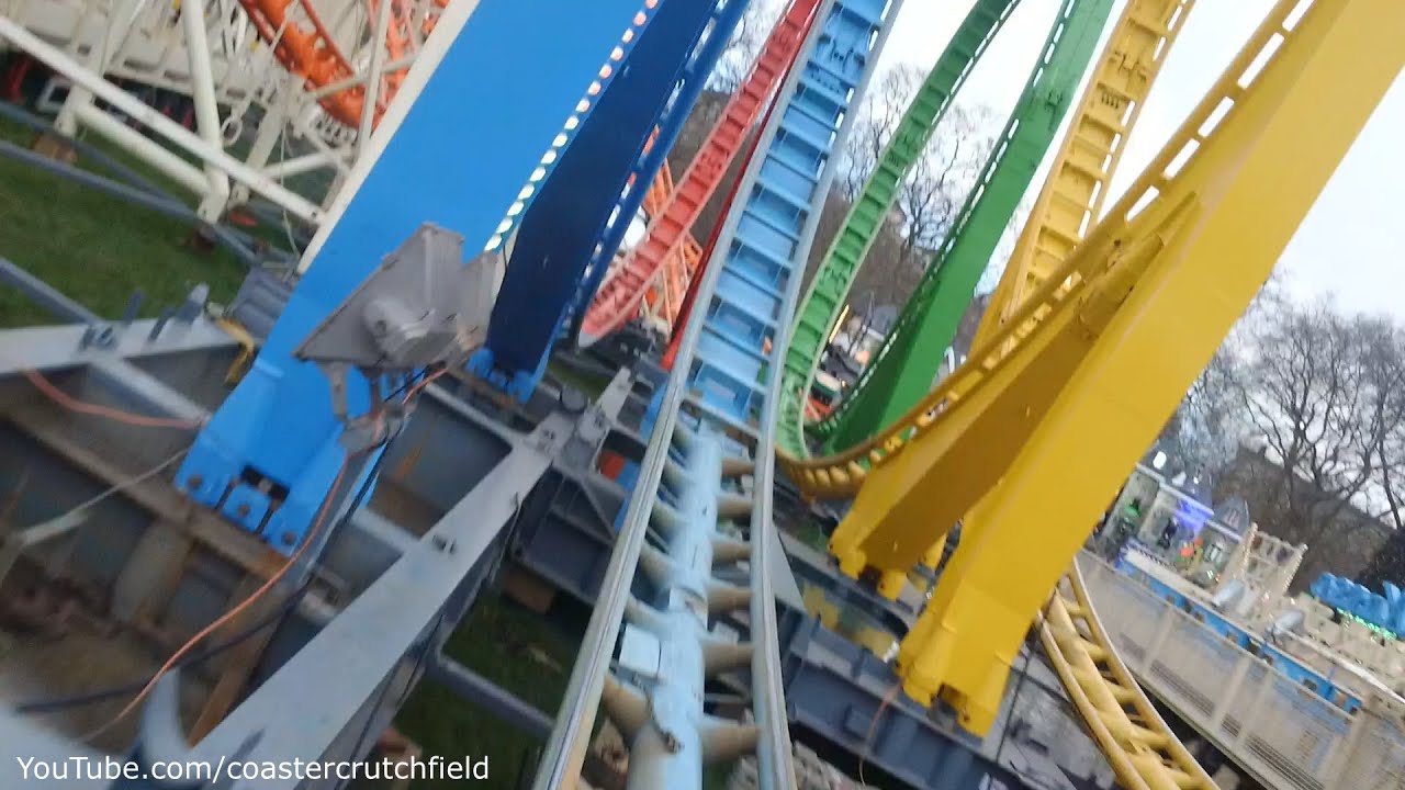 Munchen (Olympia) Looping Front Row (HD POV) Hyde Park Winter Wonderland London