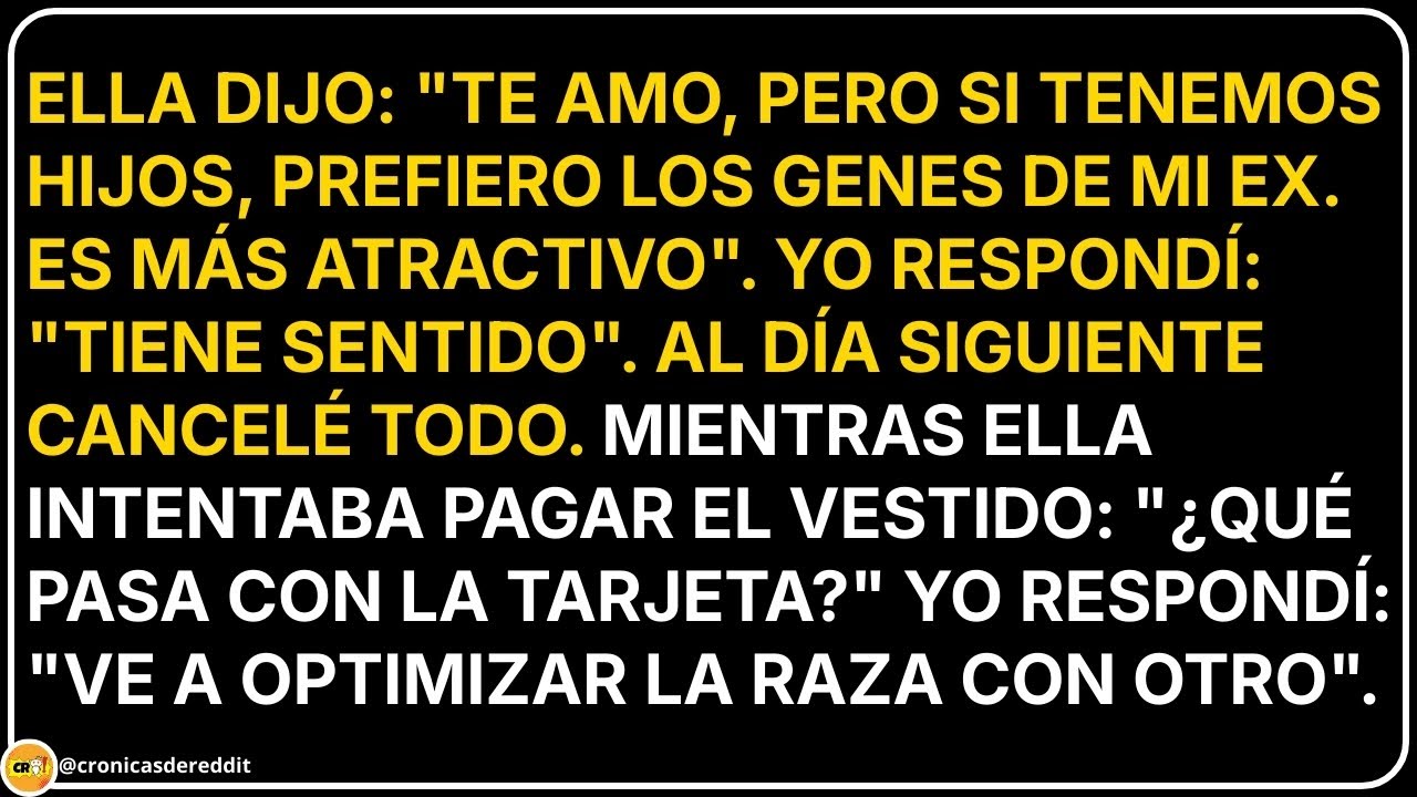 Ella dijo: 