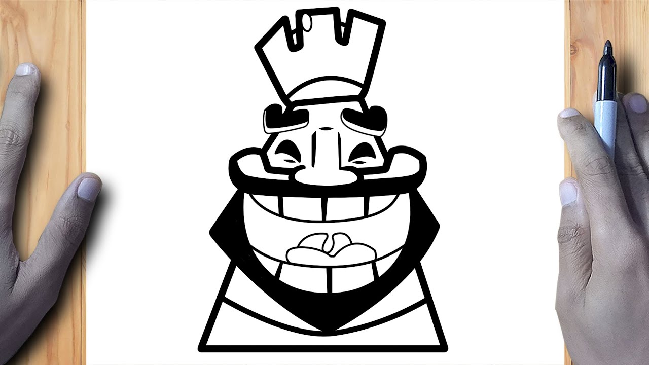 COMO DIBUJAR A JIJIJIJA PASO A PASO - CLASH ROYALE