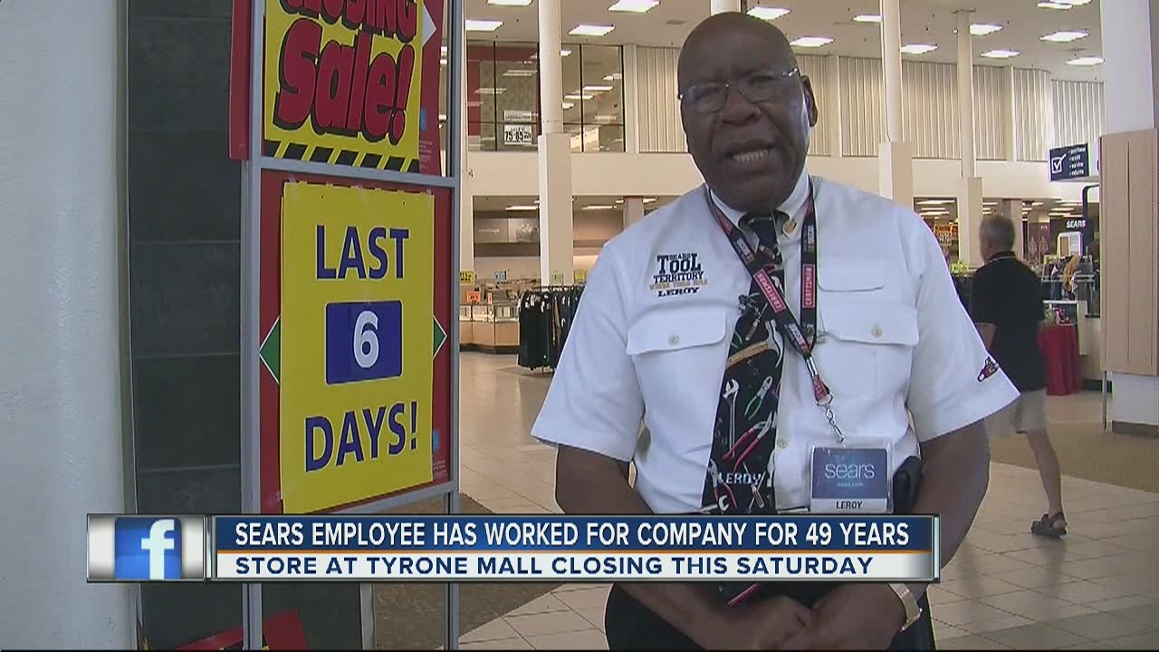 Sears employee has worked for the company for 49 years, but now it's closing