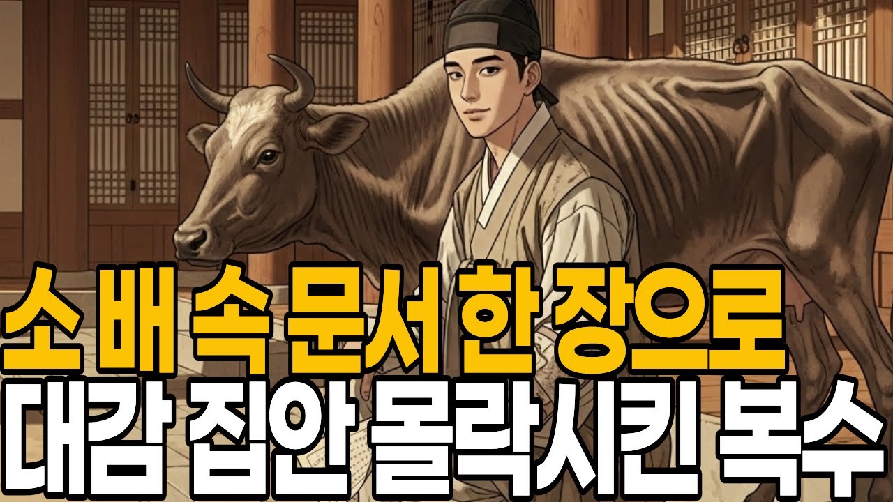 병든 소 배 속에서 나온 '그것'.. 바보 머슴이 김 대감에게 복수한 방법 | 야담•민담•설화•옛날이야기•오디오북