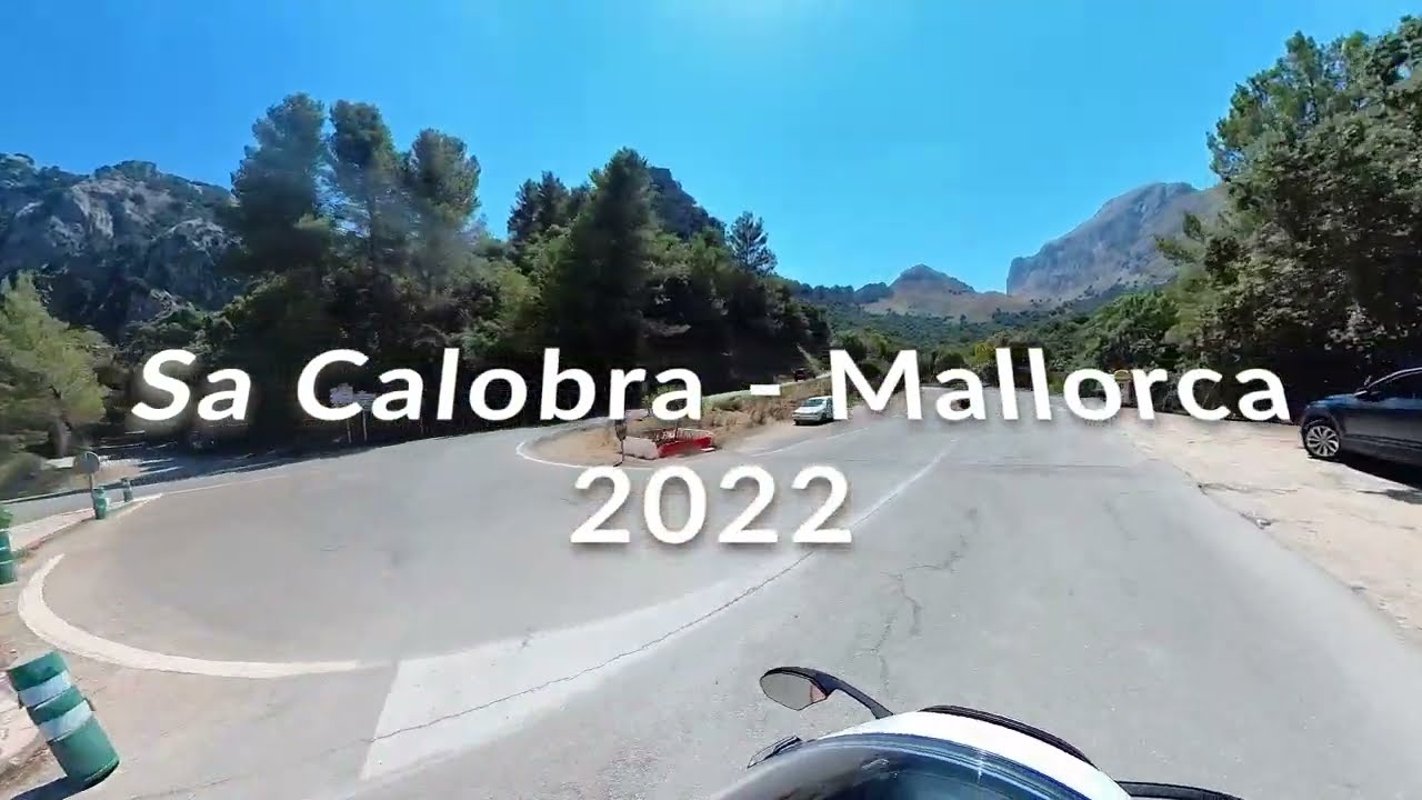 Africa Twin Adventure Sports CRF1100 DCT ES - Mallorca - Sa Calobra - Insta360 ONE X2