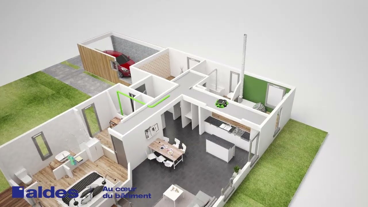 EasyHOME SensAIR - La ventilation simple flux intelligente nouvelle génération