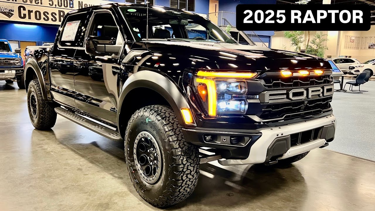 2025 F-150 Ford Raptor (Agate Black Metallic) 802A