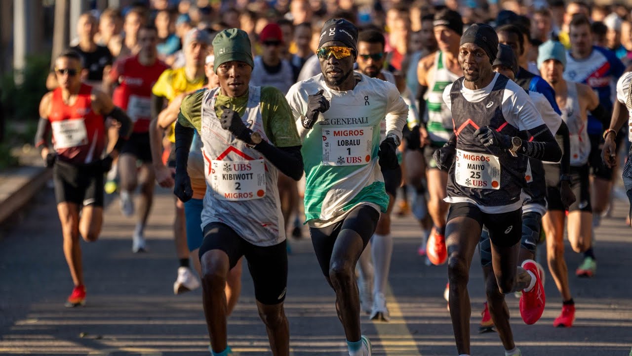La course de l'escalade élites hommes 2023