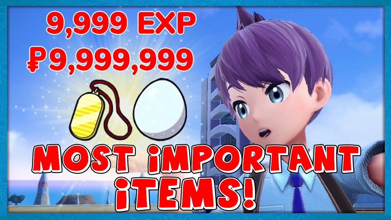 How to get AMULET COIN and LUCKY EGG! Fast Easy GUIDE! Best Items in Pok&eacute;mon SCARLET and VIOLET!