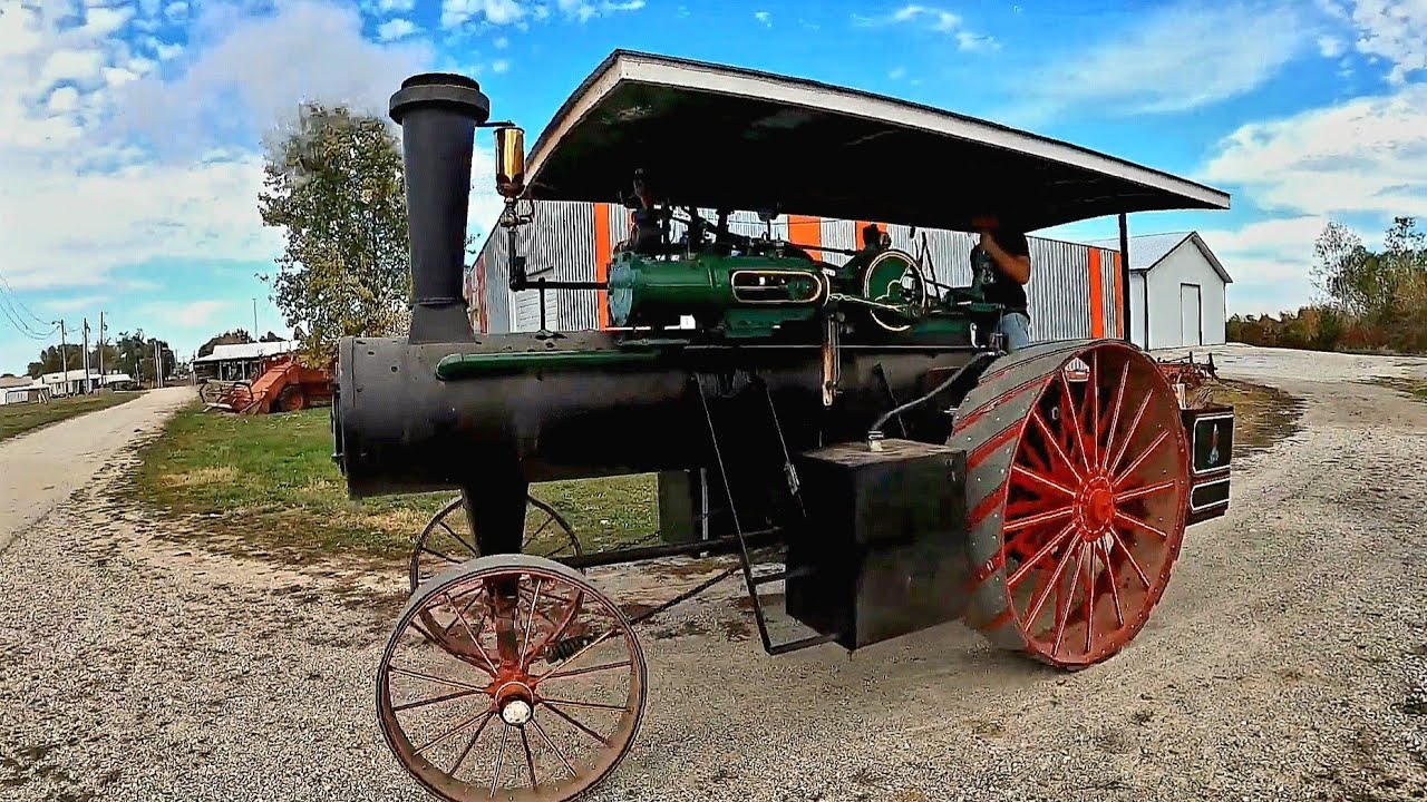 How To Fire Up a Steam Powered Tractor  |  Start to Finish [HD]