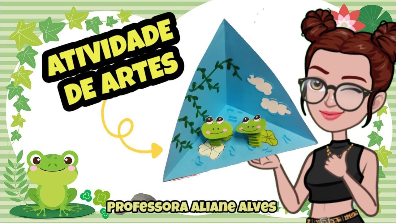 MEIO AMBIENTE: ATIVIDADE DE ARTES PARA EDUCAÇÃO INFANTIL E ENSINO FUNDAMENTAL