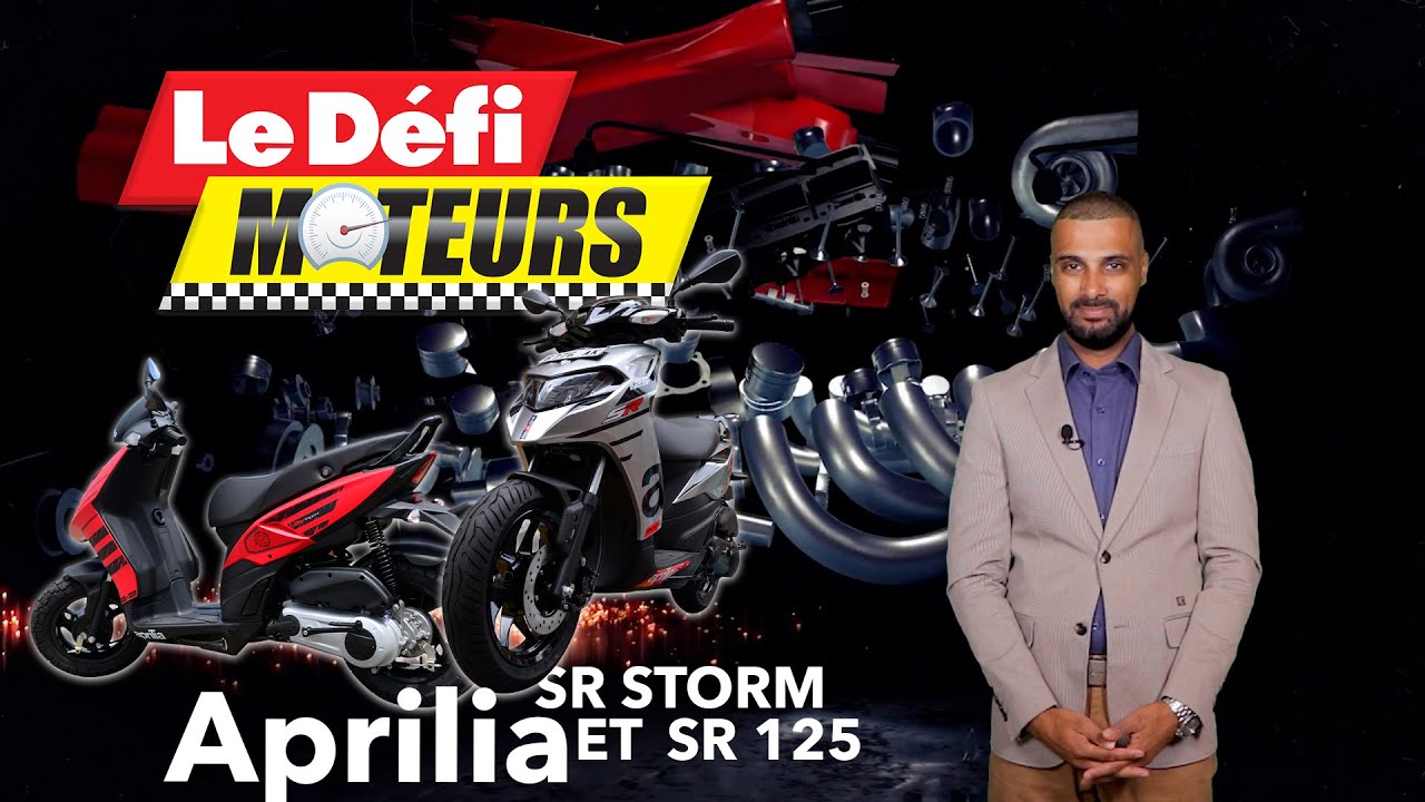 [Emission] Le Défi Moteurs – Essai des Aprilia SR Storm et SR 125