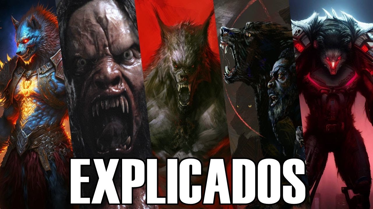 HOMBRES LOBO: Todos los TIPOS EXPLICADOS