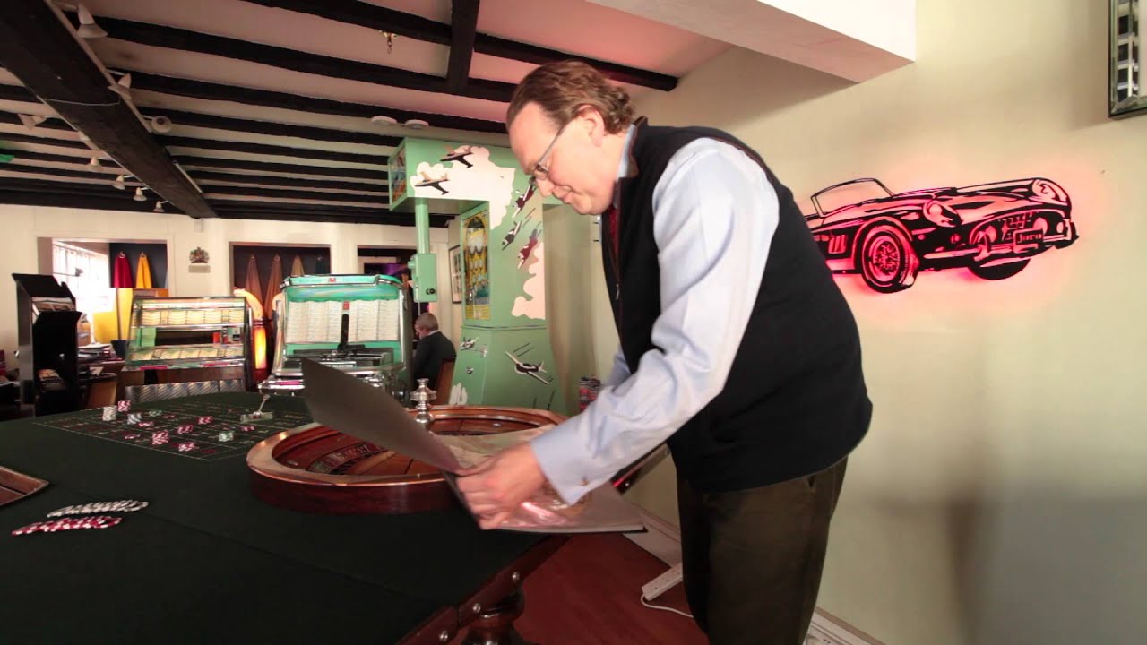 We discover a rigged table during a restoration.