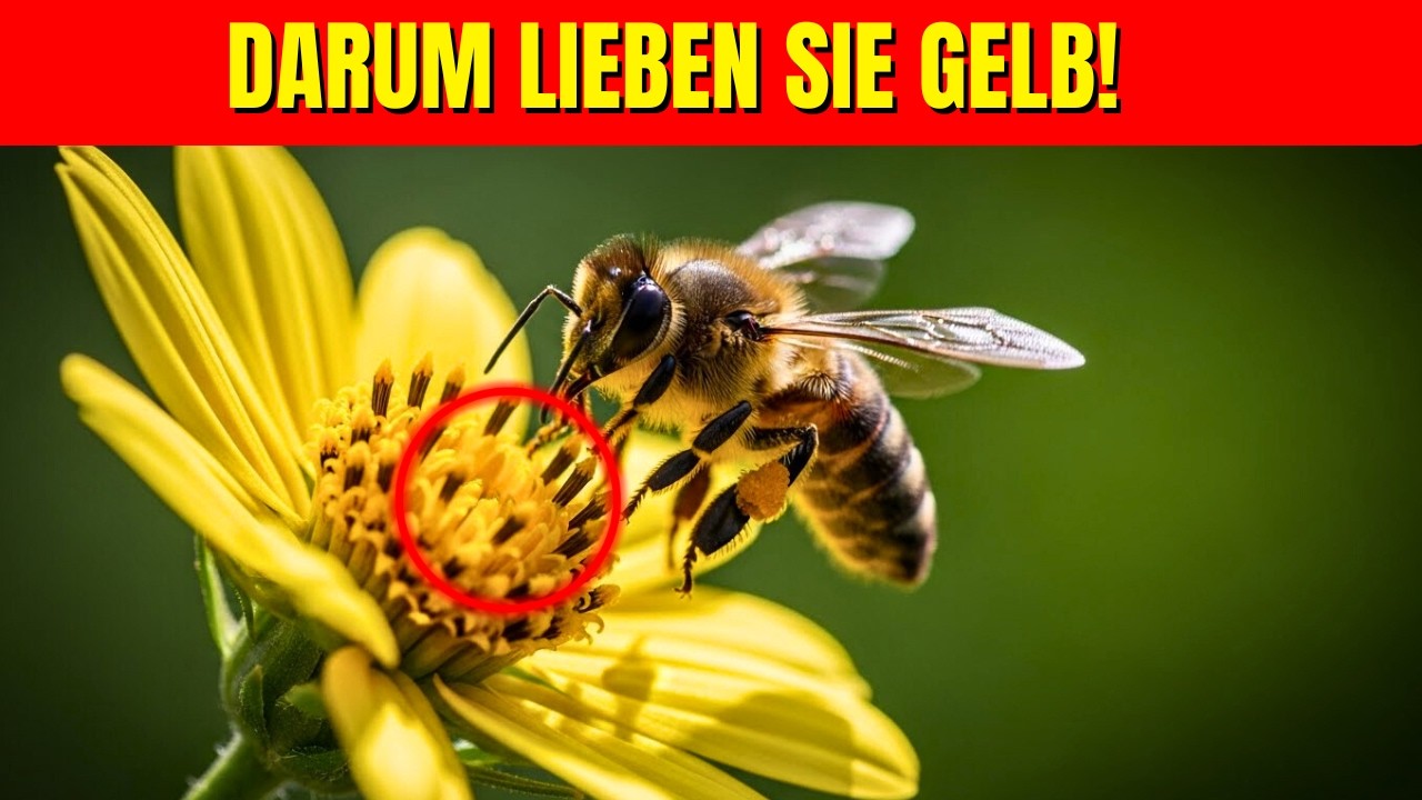 Warum lieben Bienen gelbe Blumen? Die Wahrheit, die Ihnen niemand verraten hat!