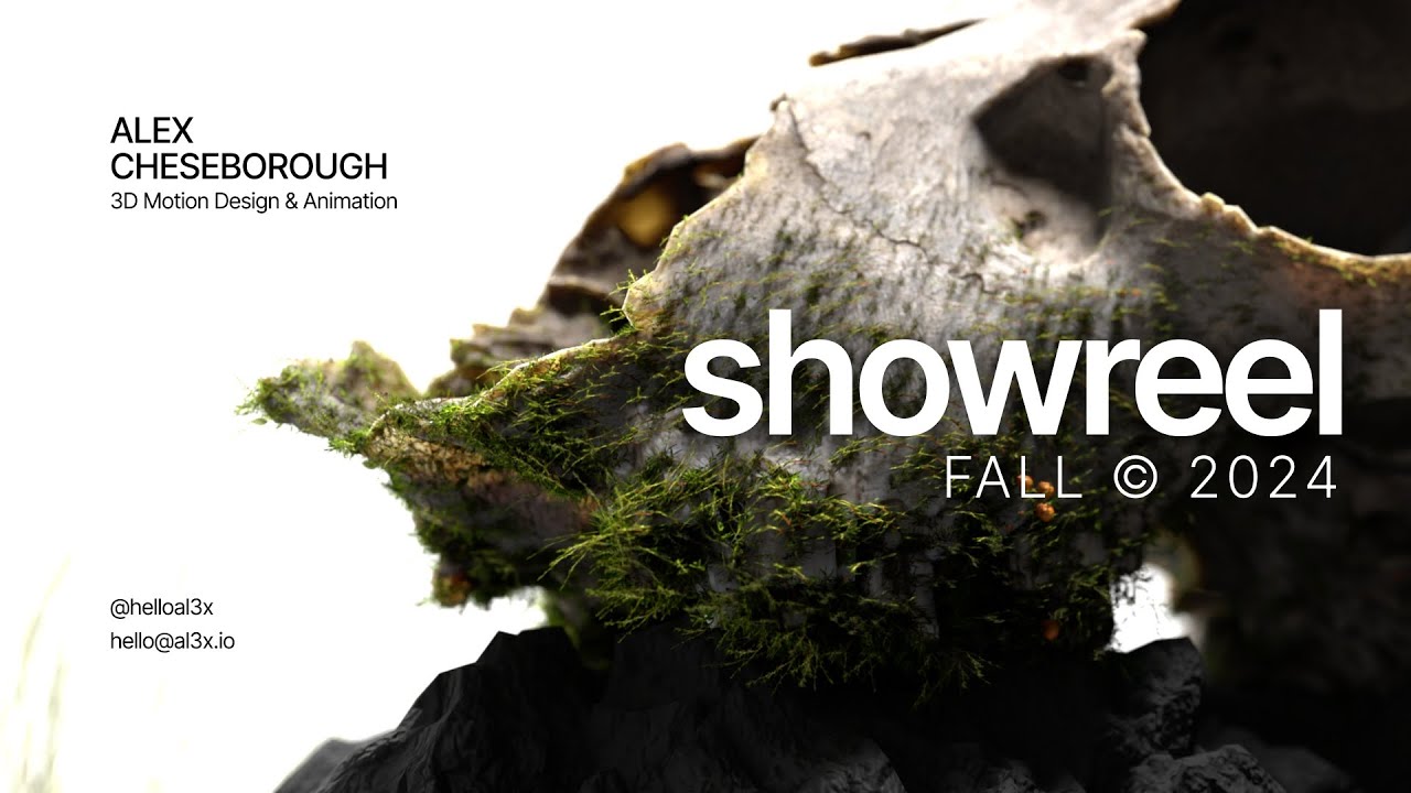 Motion Design & Animation Showreel 2024 | Alex Cheseborough