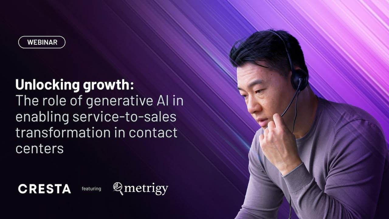 The Role of Generative AI in Enabling Service-to-Sales Transformation in Contact Centers