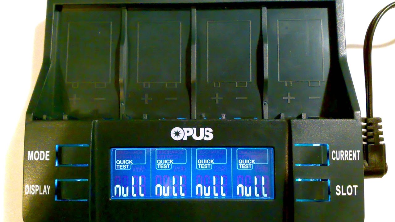 Зарядное устройство для крон / Opus BT-C900 9V Li-ion, Ni-MH Battery Charger from GearBest.com