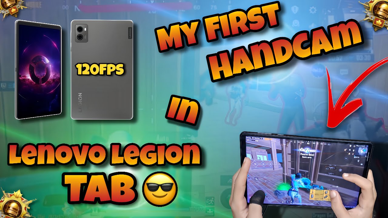 :🎮 Lenovo Legion Tablet Handcam Gameplay | PUBG Mobile Smooth Control 🔥
