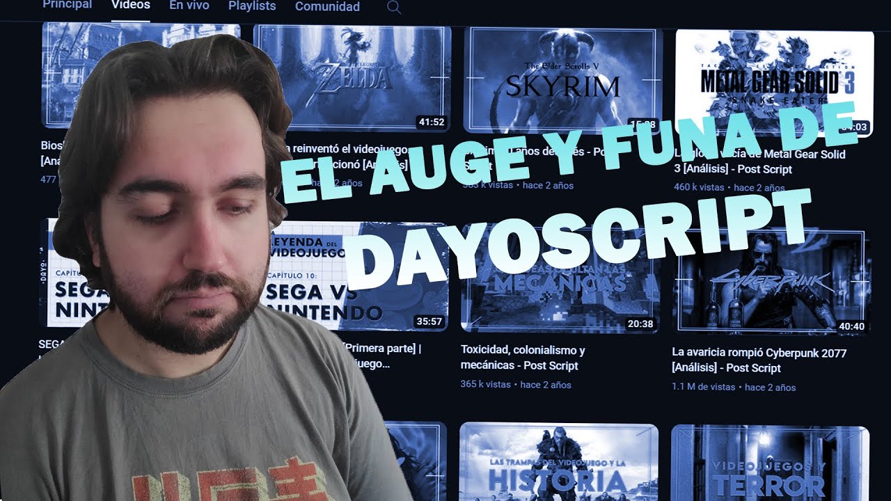 El auge, caida y funa a Dayoscript