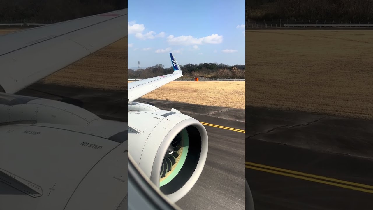 ✈️ANA Airbus 320-271N ( A320NEO ) Takeoff 🛫