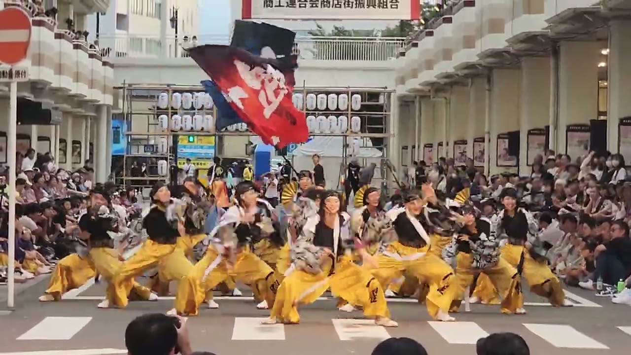 一躍 華火 2025.9.14　新潟総踊り万代シティ十字路メイン会場