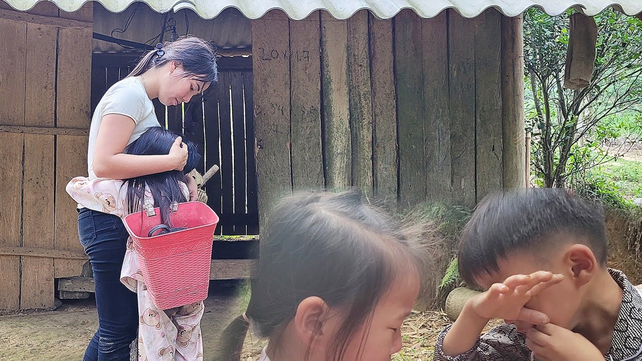 After being chased away, the two brothers decided to return with someone